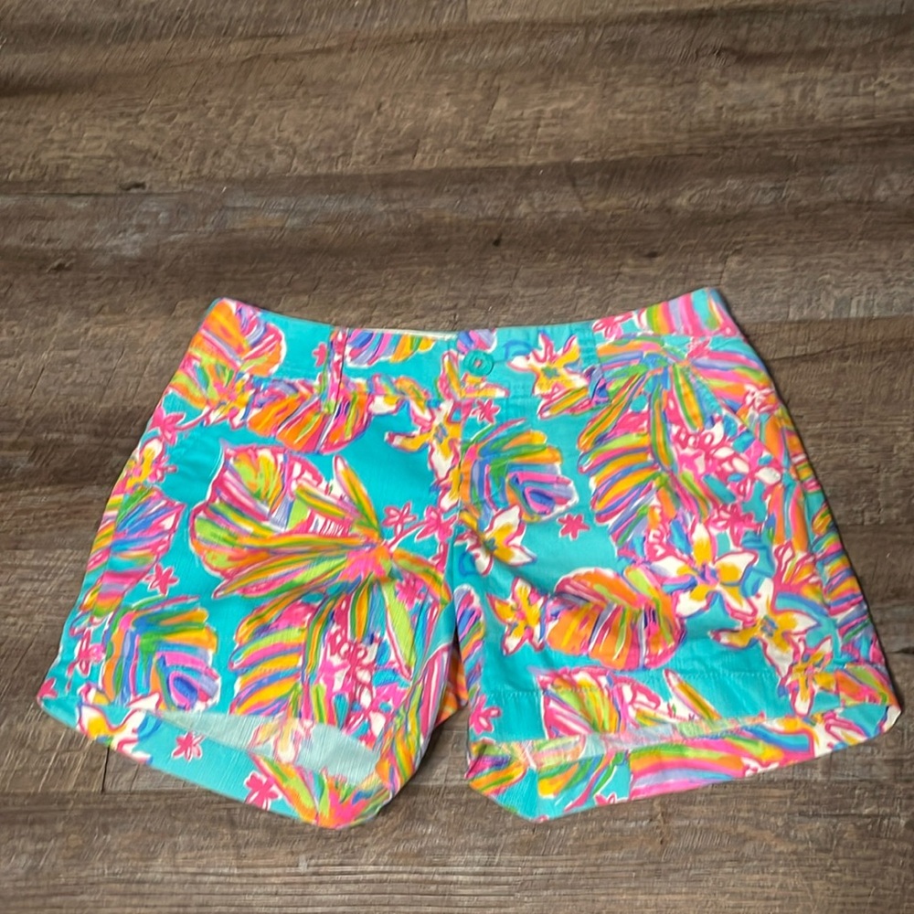 Lilly Pulitzer floral Callahan shorts